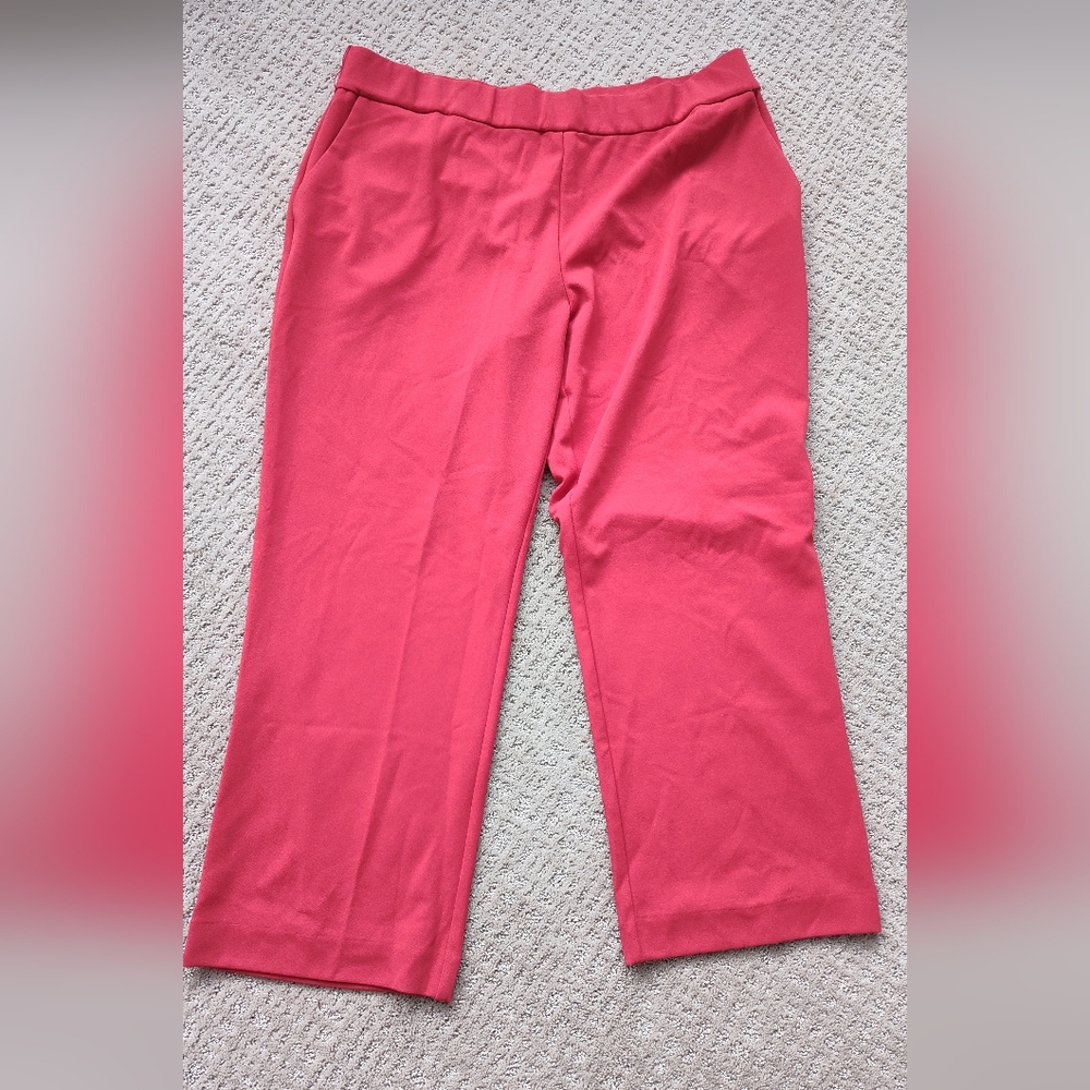 Dennis Basso Red Pants